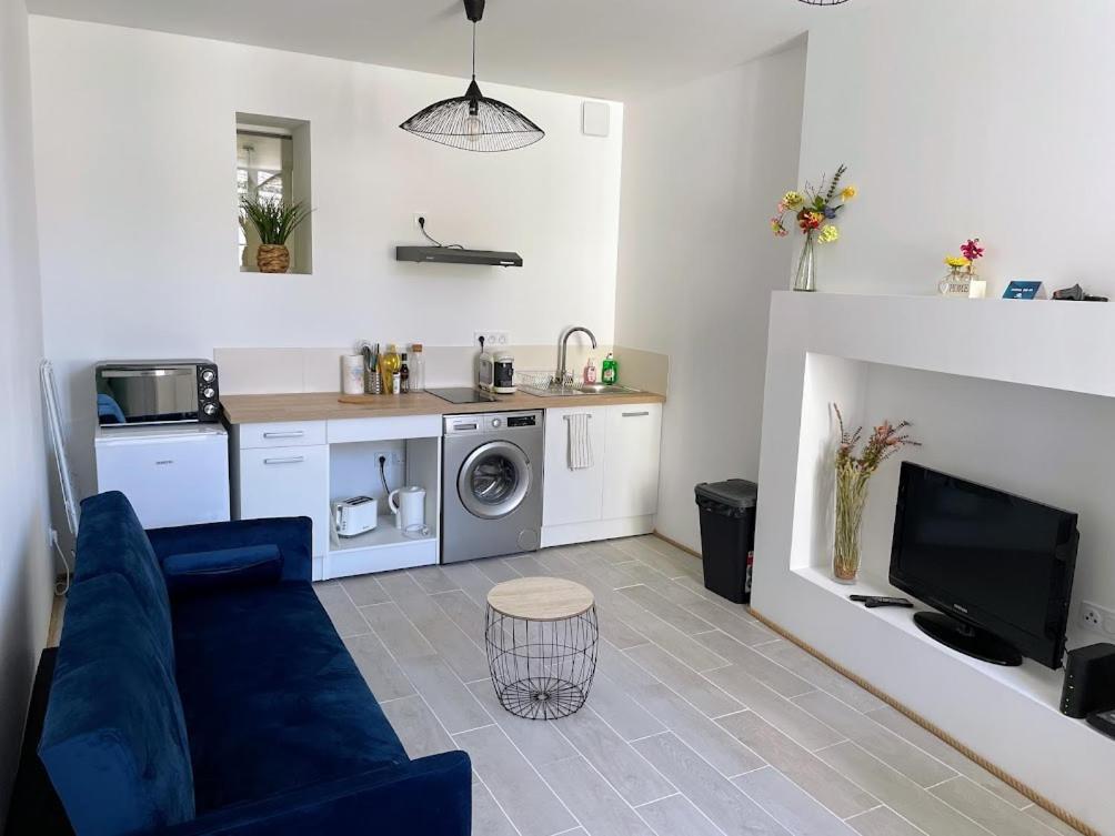 Ferienwohnung Le Cosy - T2 Avec Petite Cour Dans Centre Historique De Nérac Exterior foto